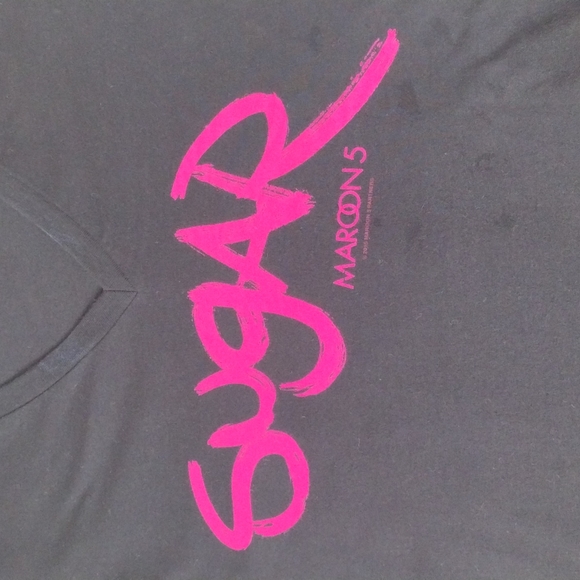 Maroon 5 Sugar Tshirt Size Medium - Picture 2 of 12